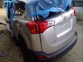 2015 TOYOTA RAV4 SILVER LE 2.5L AT AWD.  Z24877